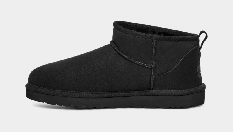 Ugg Classic Ultra Mini Stövlar Herr Svarta | Sverige-30164