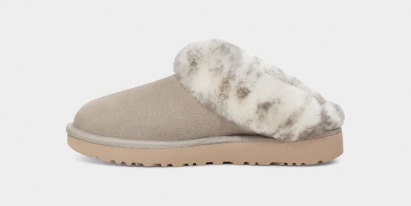 Ugg Cluggette Leopard Tofflor Dam Grå | Sverige-71625