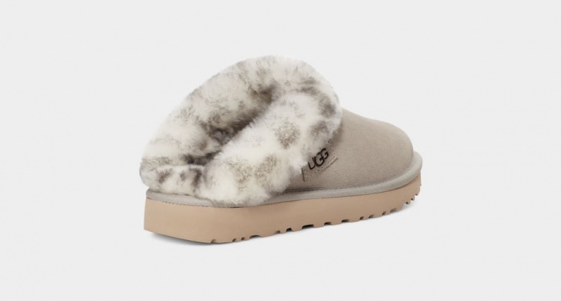 Ugg Cluggette Leopard Tofflor Dam Grå | Sverige-71625