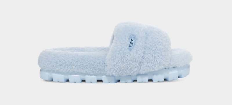 Ugg Cozetta Curly Tofflor Dam Blå | Sverige-49561