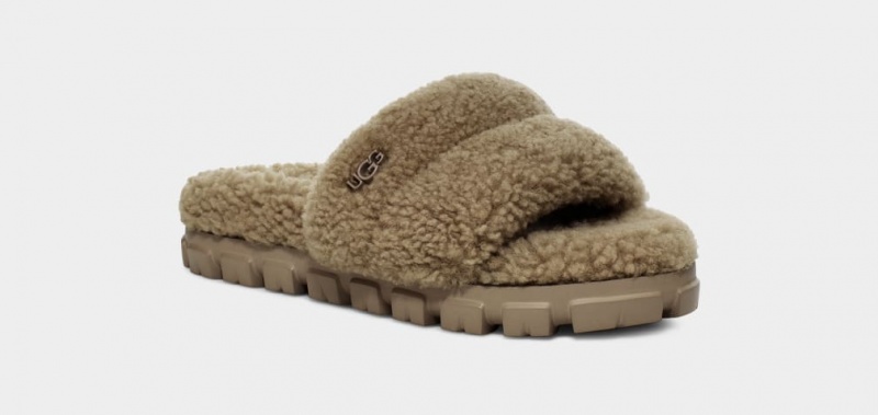 Ugg Cozetta Curly Tofflor Dam Bruna | Sverige-78163