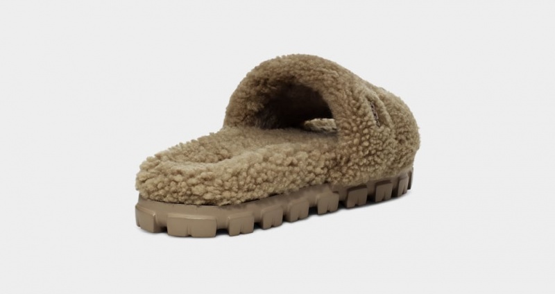 Ugg Cozetta Curly Tofflor Dam Bruna | Sverige-78163