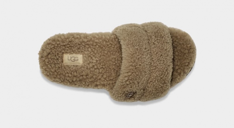 Ugg Cozetta Curly Tofflor Dam Bruna | Sverige-78163