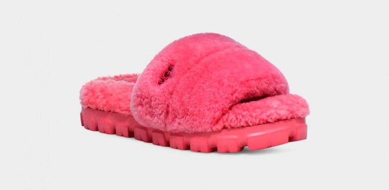 Ugg Cozetta Curly Tofflor Dam Rosa | Sverige-09438