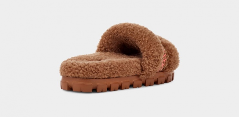 Ugg Cozetta UGG Braid Tofflor Dam Bruna | Sverige-96132