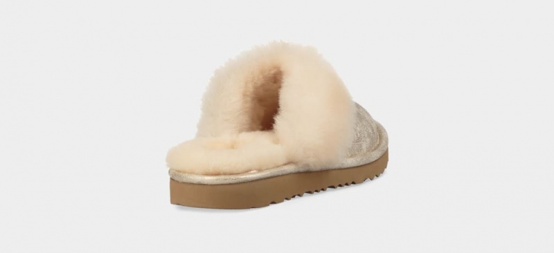 Ugg Cozy II Metallic Tofflor Barn Guld | Sverige-89736