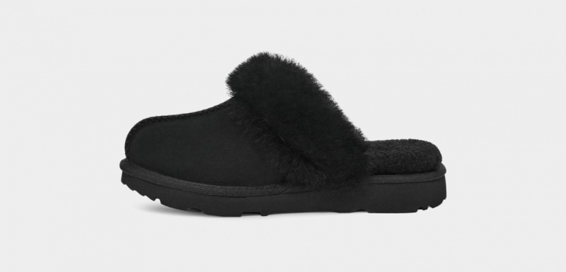 Ugg Cozy II Tofflor Barn Svarta | Sverige-17496