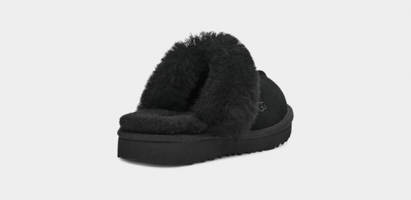 Ugg Cozy II Tofflor Barn Svarta | Sverige-17496