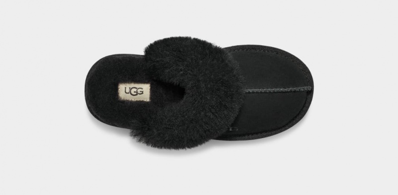 Ugg Cozy II Tofflor Barn Svarta | Sverige-17496