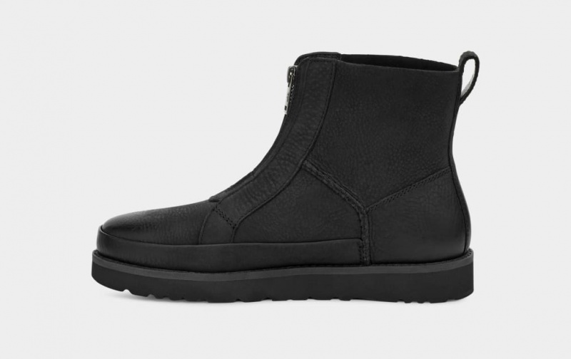 Ugg Deconstructed Front Zip Stövlar Dam Svarta | Sverige-75902