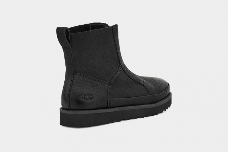 Ugg Deconstructed Front Zip Stövlar Dam Svarta | Sverige-75902