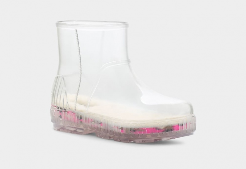 Ugg Drizlita Clear Gummistövlar Dam Rosa | Sverige-37812