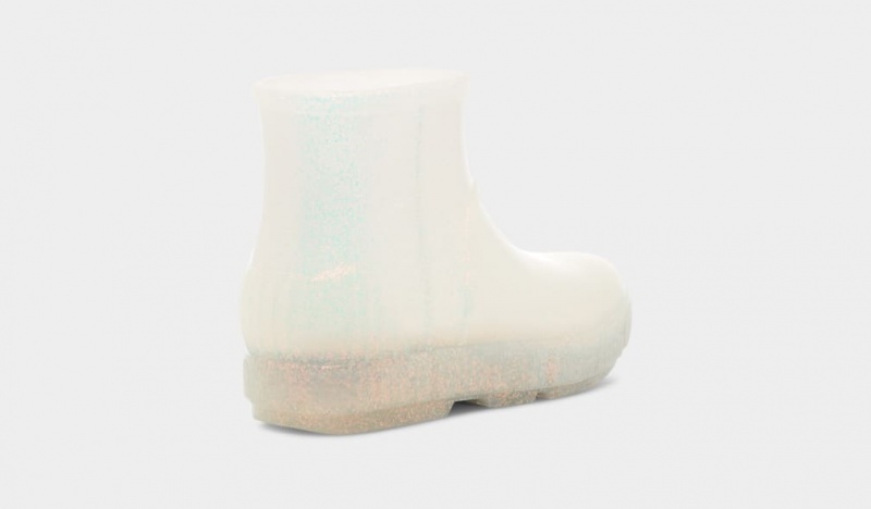 Ugg Drizlita Glitter Gummistövlar Barn Vita | Sverige-09853