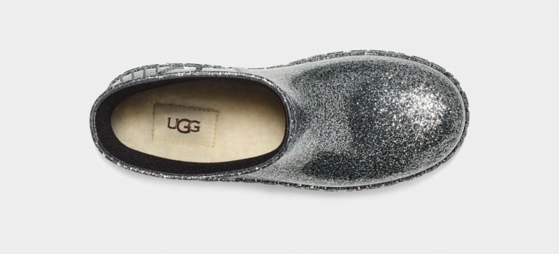 Ugg Drizlita Glitter Gummistövlar Dam Grå | Sverige-86204