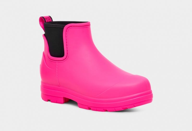 Ugg Droplet Gummistövlar Dam Rosa | Sverige-76845