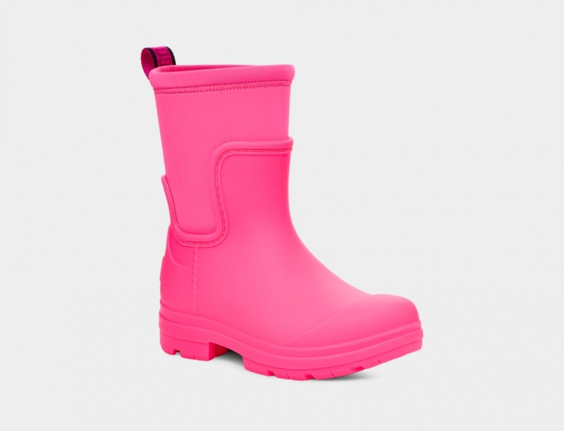 Ugg Droplet Mid Gummistövlar Barn Rosa | Sverige-18753