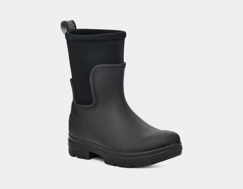 Ugg Droplet Mid Gummistövlar Barn Svarta | Sverige-34260