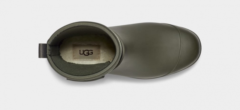 Ugg Droplet Mid Gummistövlar Dam Olivgröna | Sverige-78245