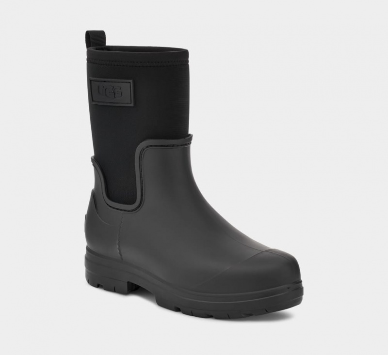 Ugg Droplet Mid Gummistövlar Dam Svarta | Sverige-50673