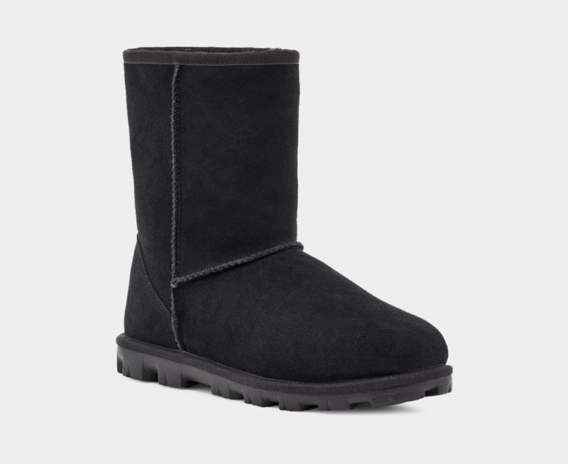 Ugg Essential Korta Stövlar Dam Svarta | Sverige-02135