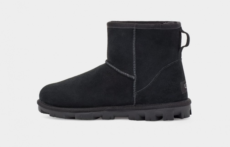 Ugg Essential Mini Stövlar Dam Svarta | Sverige-54218