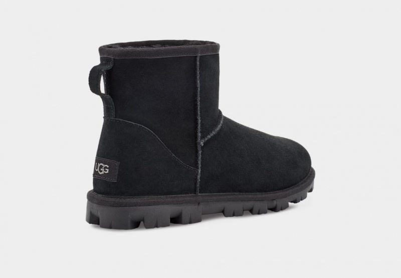 Ugg Essential Mini Stövlar Dam Svarta | Sverige-54218