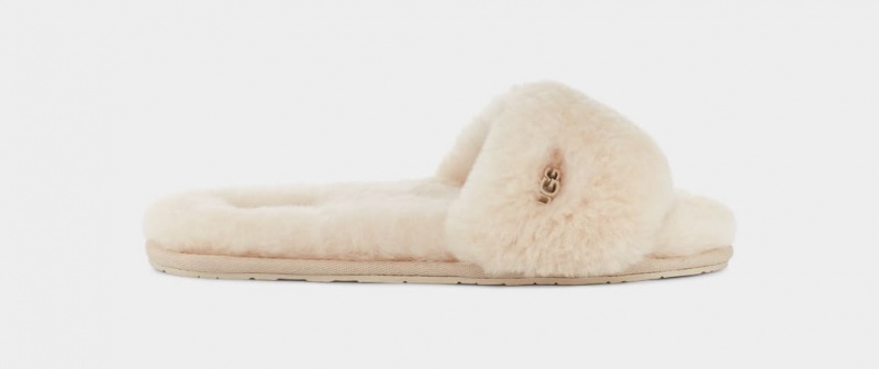 Ugg Fluff Badtofflor II Tofflor Dam Beige | Sverige-34170