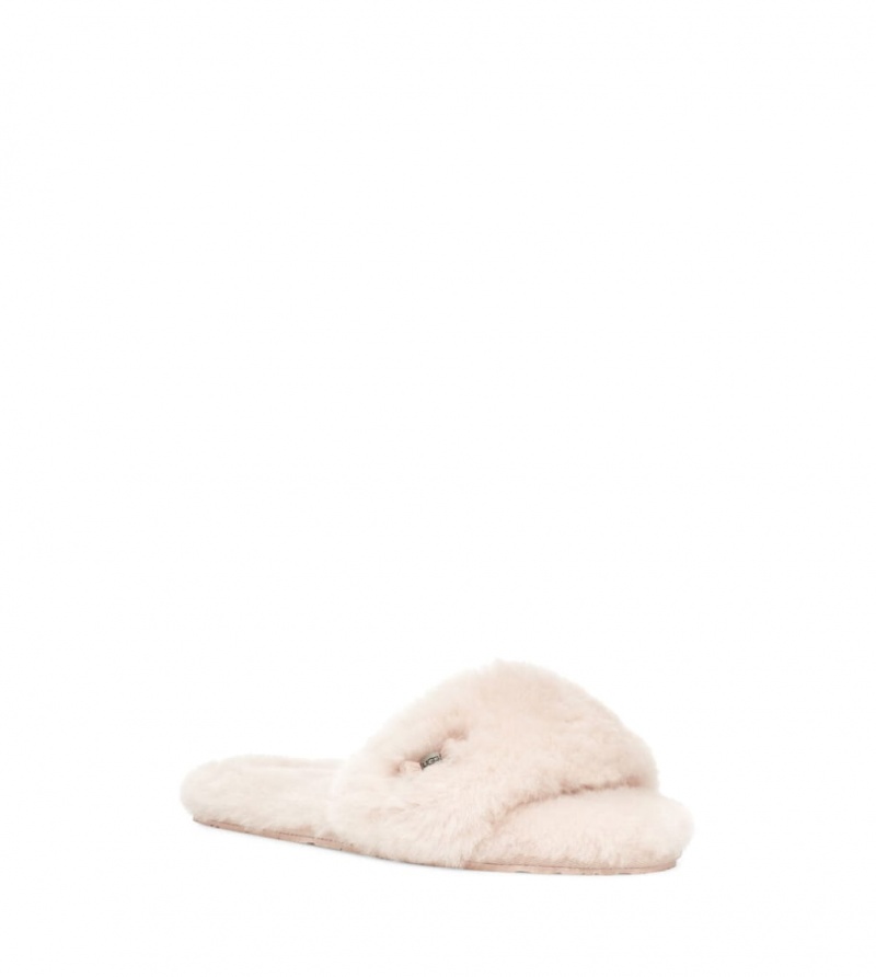 Ugg Fluff Badtofflor Tofflor Dam Beige | Sverige-49630