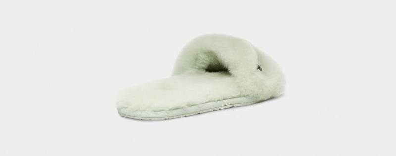 Ugg Fluff Badtofflor Tofflor Dam Mintgröna | Sverige-03258