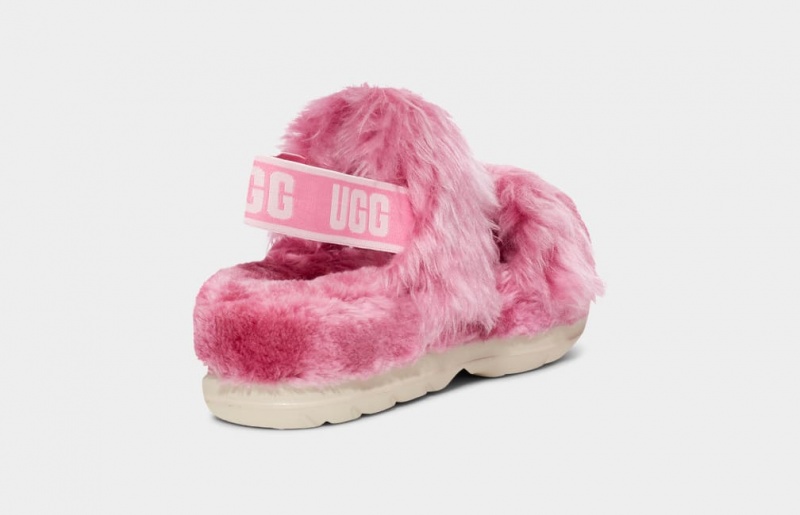 Ugg Fluff Sugar Sandaler Dam Rosa | Sverige-68794