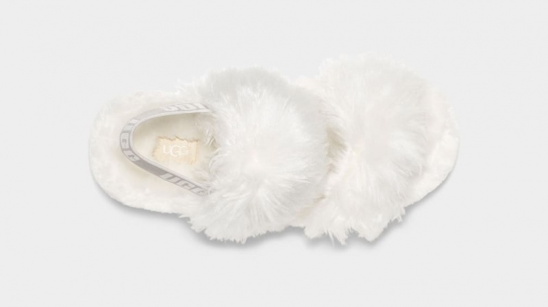 Ugg Fluff Sugar Sandaler Dam Vita | Sverige-94218