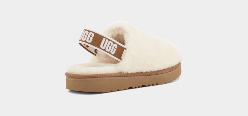 Ugg Fluff Yeah Clog Tofflor Barn Beige | Sverige-32964