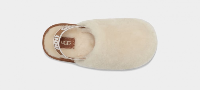 Ugg Fluff Yeah Clog Tofflor Barn Beige | Sverige-32964