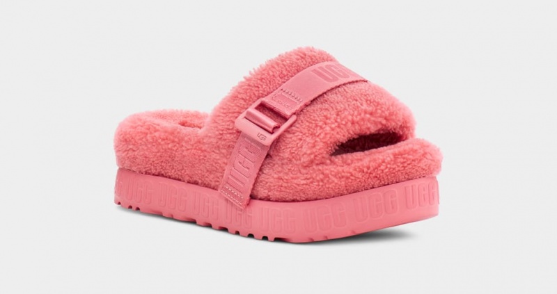 Ugg Fluffita Badtofflor Tofflor Dam Rosa | Sverige-05491