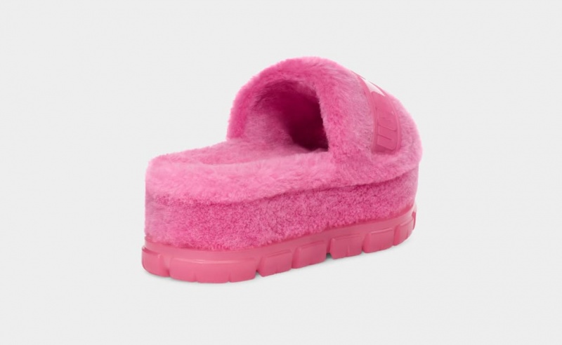 Ugg Fluffita Clear Badtofflor Tofflor Dam Rosa | Sverige-93168