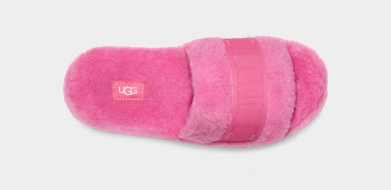 Ugg Fluffita Clear Badtofflor Tofflor Dam Rosa | Sverige-93168