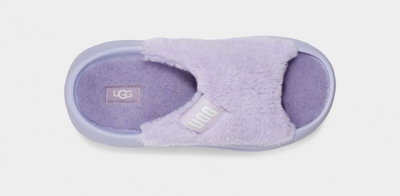 Ugg FoamO UGGPlush Badtofflor Sandaler Dam Olivgröna | Sverige-87351