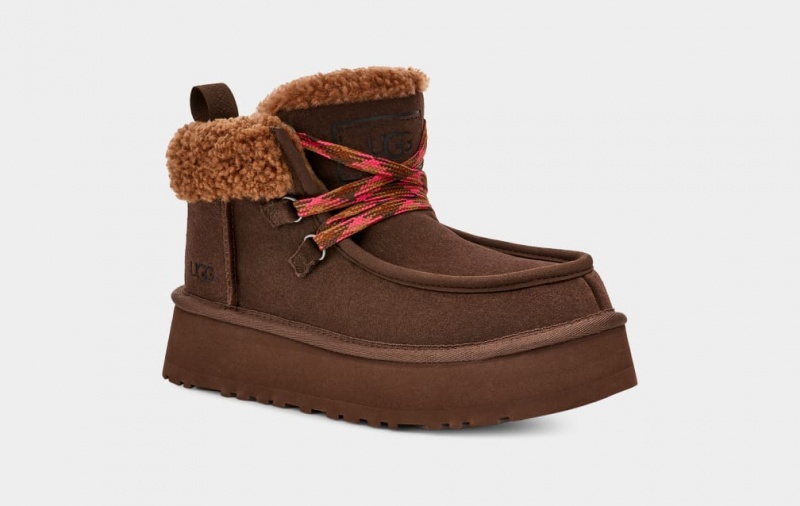 Ugg Funkarra Cabin Cuff Tofflor Dam Bruna | Sverige-92815