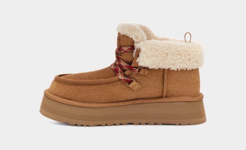 Ugg Funkarra Cabin Cuff Tofflor Dam Bruna | Sverige-80247