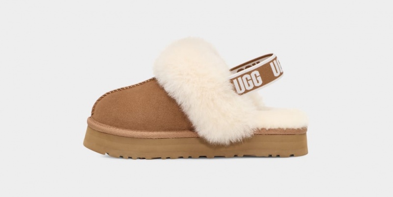 Ugg Funkette Tofflor Barn Bruna | Sverige-95061