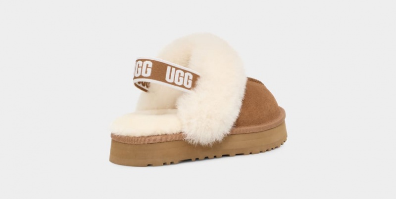 Ugg Funkette Tofflor Barn Bruna | Sverige-95061