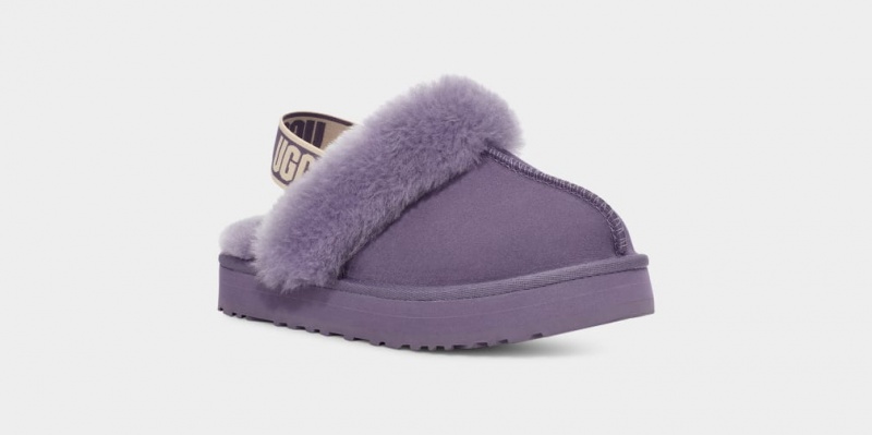 Ugg Funkette Tofflor Barn Lila | Sverige-53184