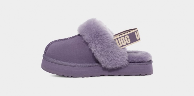 Ugg Funkette Tofflor Barn Lila | Sverige-53184