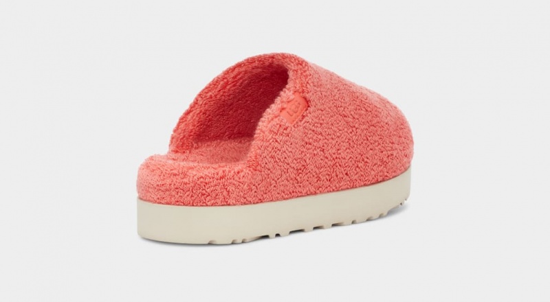 Ugg Fuzz Sugar Terry Badtofflor Tofflor Dam Korall | Sverige-83192