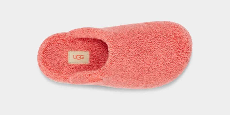 Ugg Fuzz Sugar Terry Badtofflor Tofflor Dam Korall | Sverige-83192