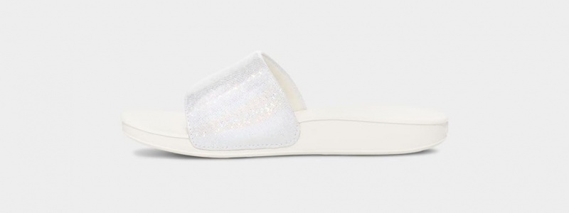 Ugg Glitter Badtofflor Tofflor Barn Vita | Sverige-57198