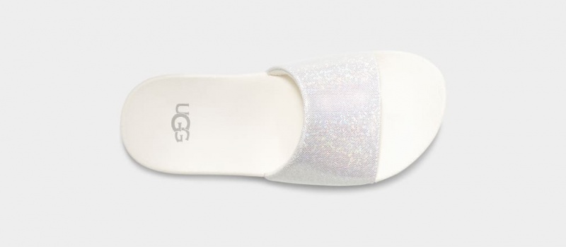 Ugg Glitter Badtofflor Tofflor Barn Vita | Sverige-57198