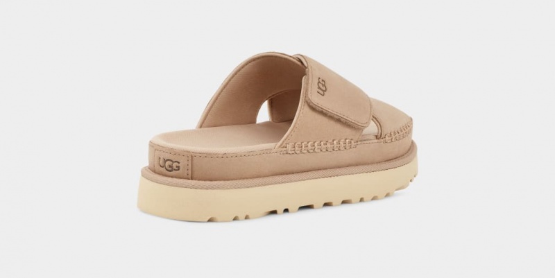 Ugg Goldenstar Cross Badtofflor Sandaler Dam Bruna | Sverige-86593