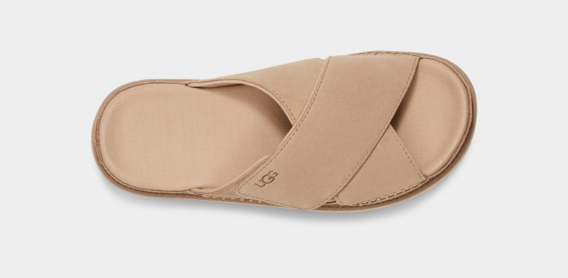 Ugg Goldenstar Cross Badtofflor Sandaler Dam Bruna | Sverige-86593