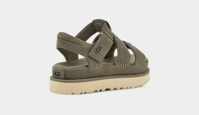 Ugg Goldenstar Rem Sandaler Dam Gröna | Sverige-10583